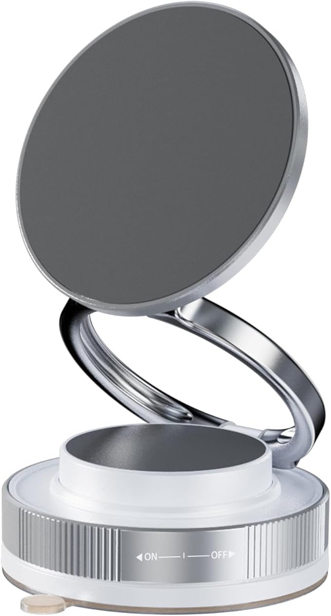 Vacuum Magnetic Car Phone Holder