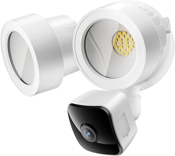Wired Home Security Floodlight Camera