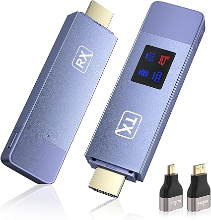 Wireless HDMI Transmitter and Receiver Kit (2.4G/5G)