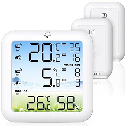 Wireless Freezer Alarm with Remote Alert