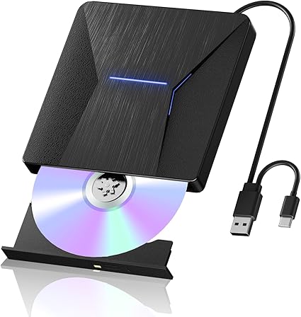 External Blu-ray Drive for Laptop & PC