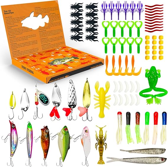2025 Fishing Lure Advent Calendar