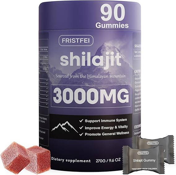 Pure Himalayan Shilajit Gummies for Men & Women