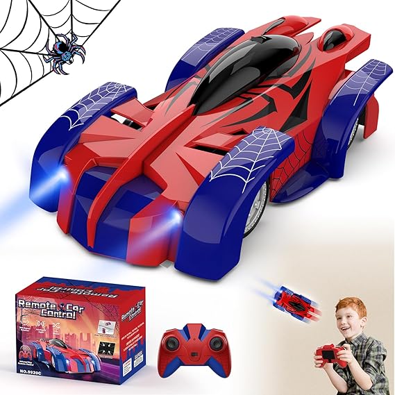 Wall Climbing Remote Control Car, 360° Rotating Stunt RC Car