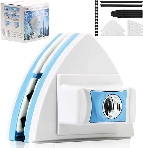 Double-Sided Magnetic Window Cleaner