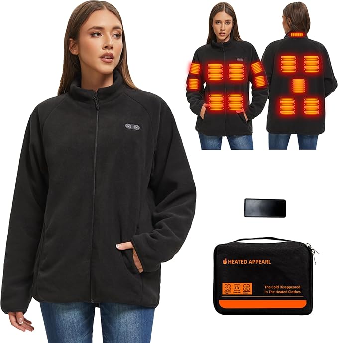 GOZTI Heated Jacket with Battery Pack for Women & Men