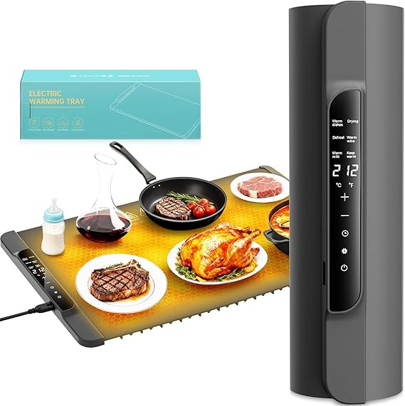 Food Warming Mat with 14 Temp Settings