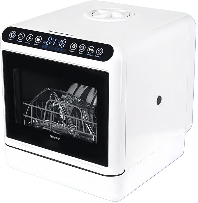 Compact Tabletop Dishwasher
