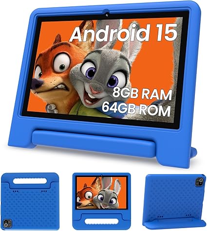 2025 Android 15 Kids Tablet 10 Inch