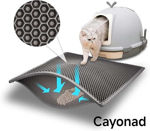 Cat Litter Mat Double Layer Waterproof & Urine Proof