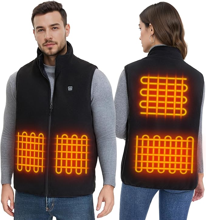 Heated Vest for Men & Women with 16000mAh Battery