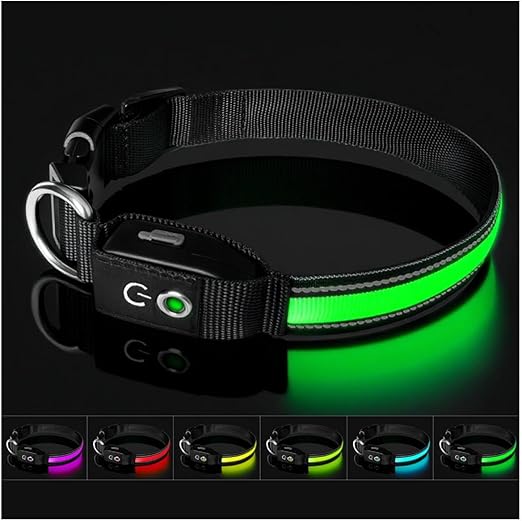Smart Auto-Light Dog Collar