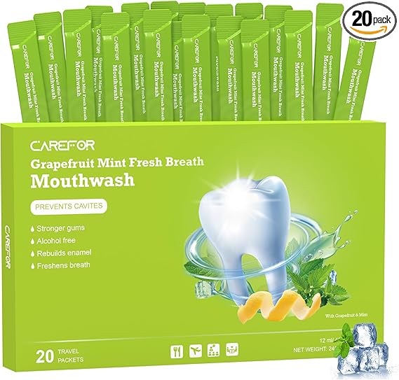 Travel Size Mouthwash Packets
