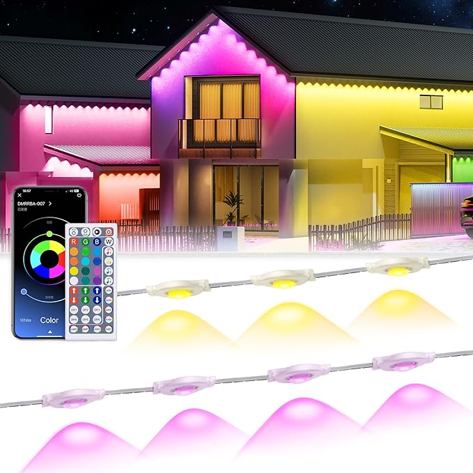 150Ft Permanent Outdoor Lights