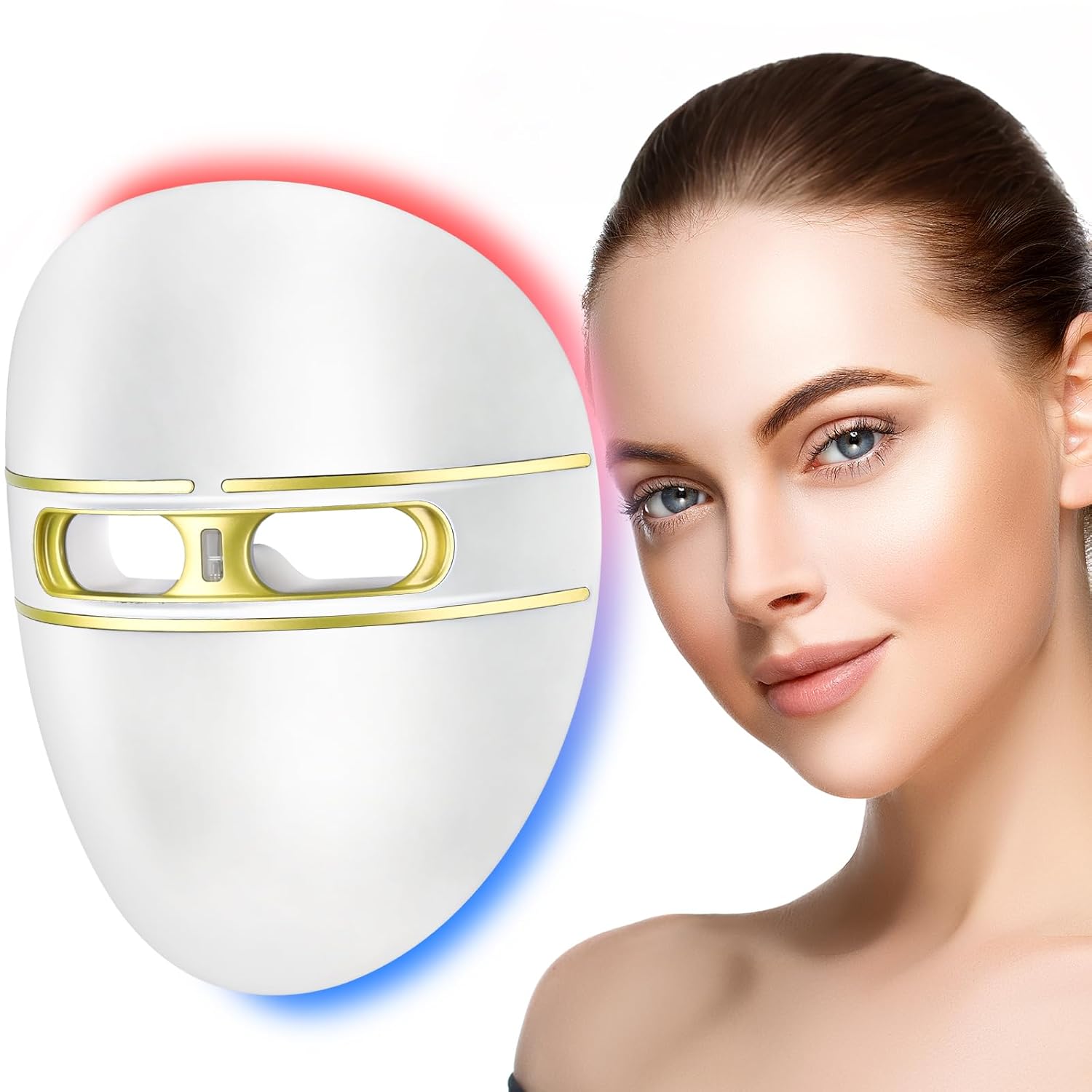 Pro-Grade FSA/HSA LED Light Therapy Mask for Face
