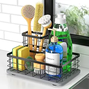 Large Family-Sized Sponge Holder for Kitchen Sink