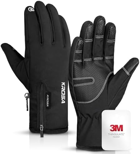 Winter Gloves -10°F 3M Thinsulate Waterproof Touchscreen