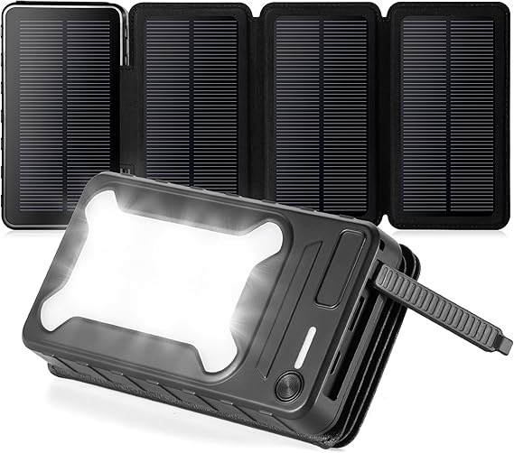 EcoGreen Solar Power Bank 10000mAh
