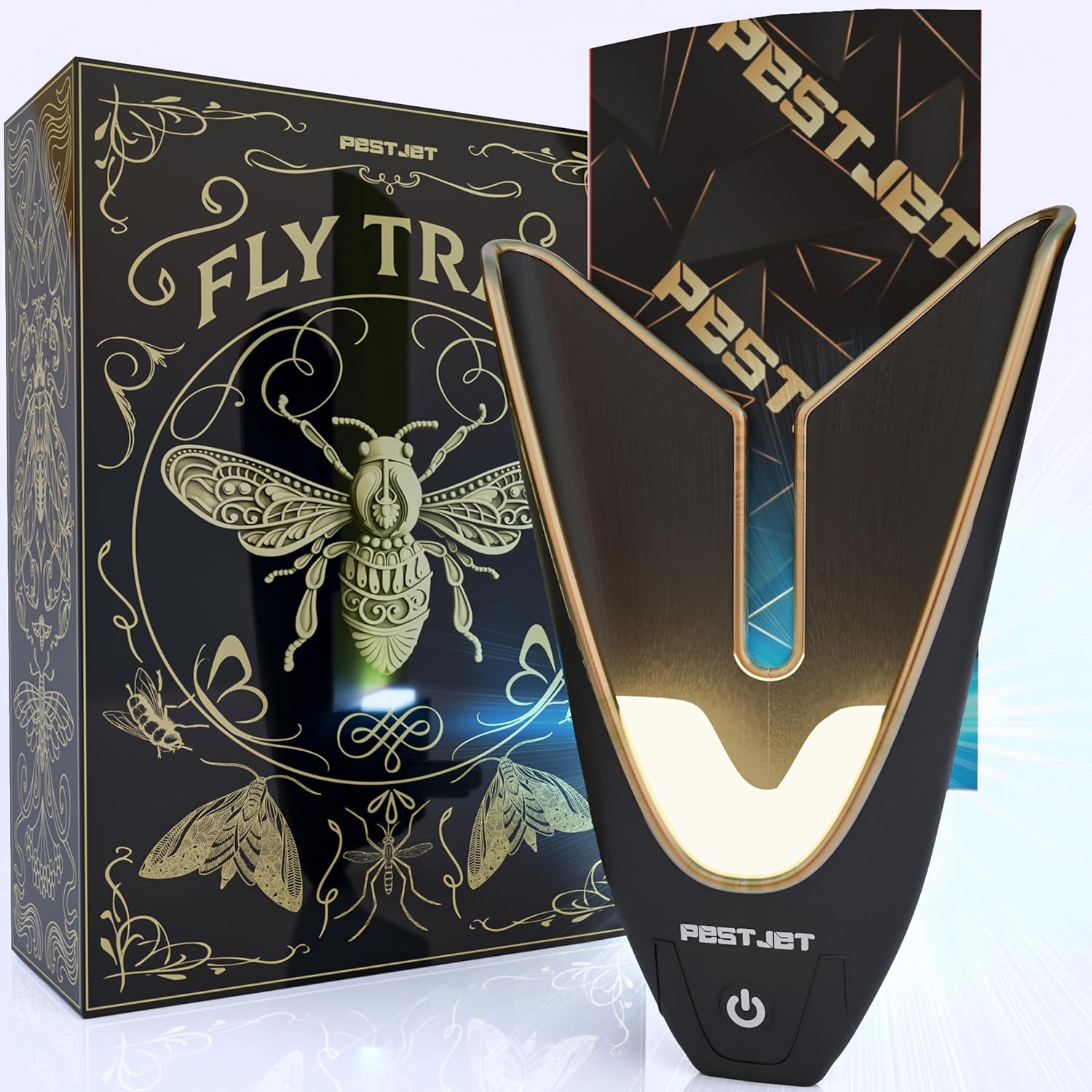 2025 Ultrasonic & Electromagnetic Pest Repeller Plug-in – Indoor/Outdoor