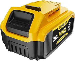 8000mAh Replacement Battery for 20V Max Tools