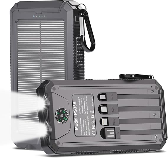 Solar Power Bank 20000mAh