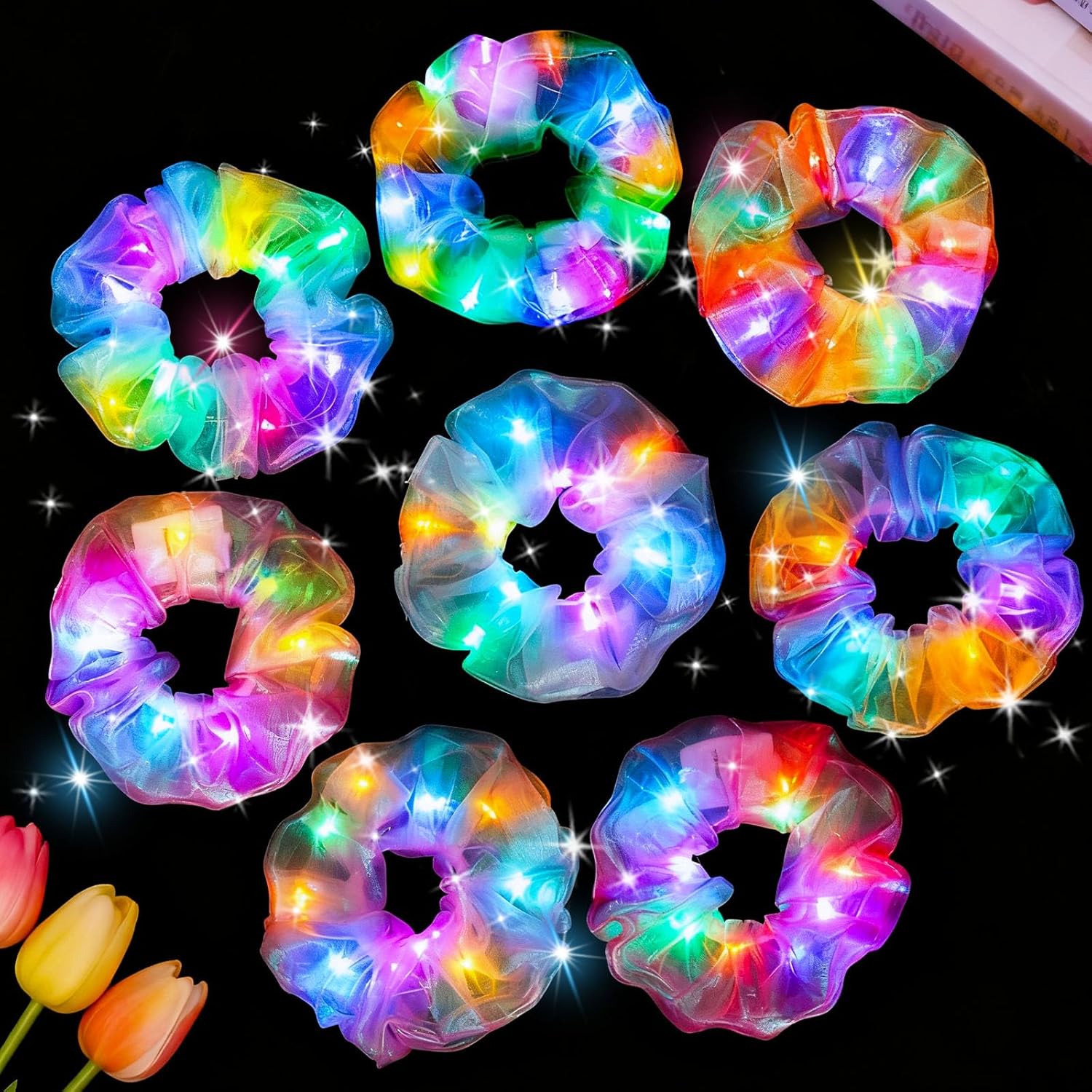 8PCS LED Scrunchies