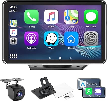 Wireless Car Stereo with Apple CarPlay & Android Auto