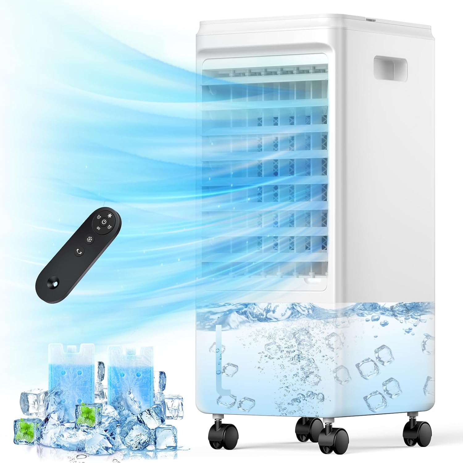 Portable Air Conditioner 3-in-1 Evaporative Air Cooler