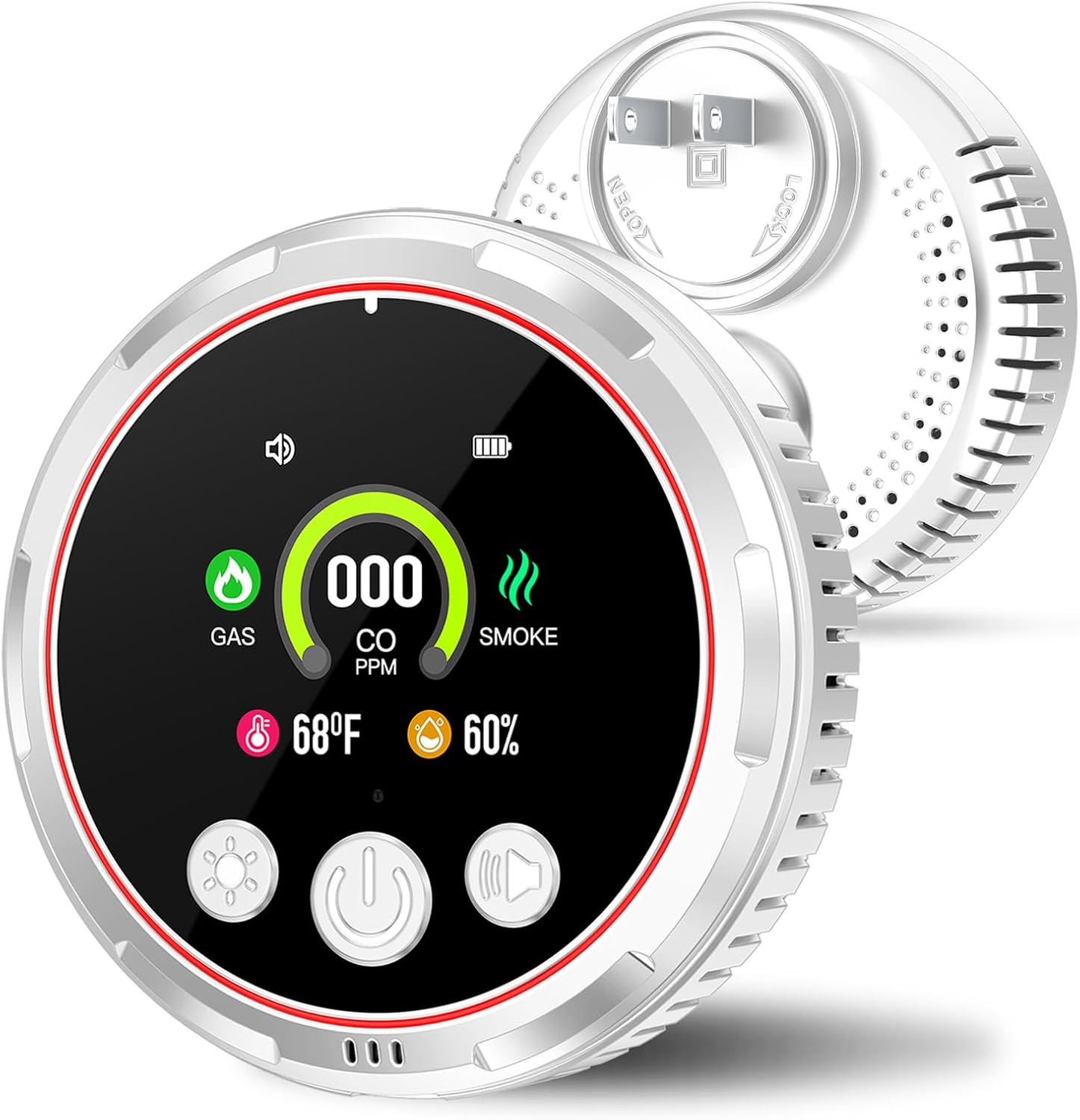 5-in-1 Smoke & Carbon Monoxide Detector