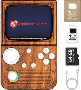 Retro R36T Gaming Console 3.5” IPS WiFi Portable