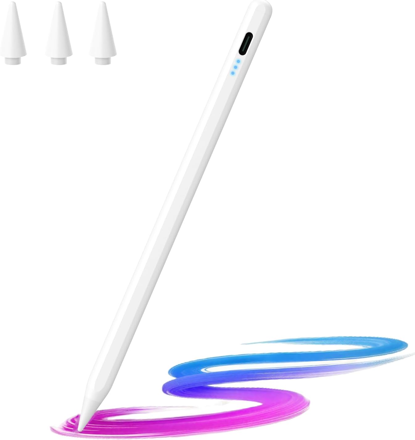 Stylus Pen iPad 2018-2025 Fast Charge Tilt Palm