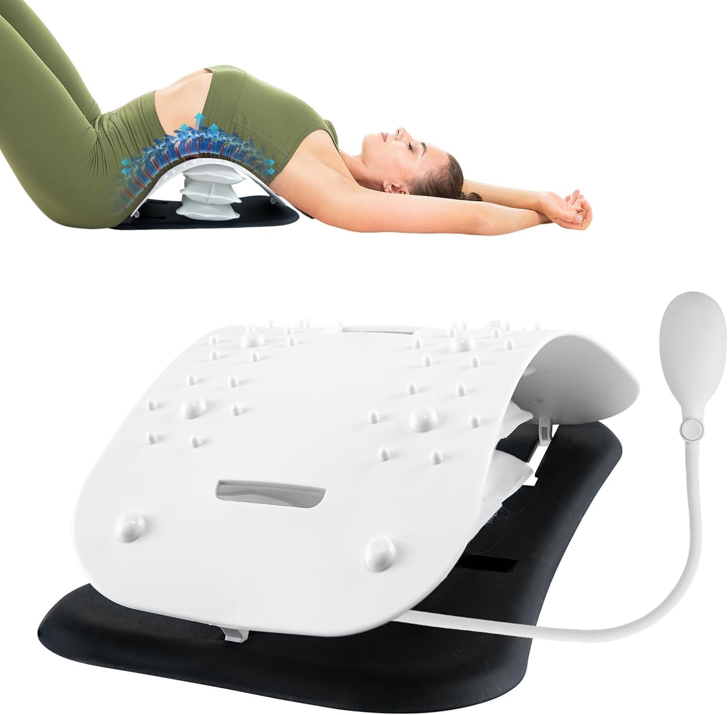 Docemel Back Stretcher for Lower Back Pain Relief