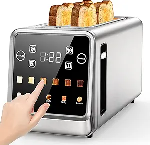4-Slice Smart Toaster with Digital Touchscreen
