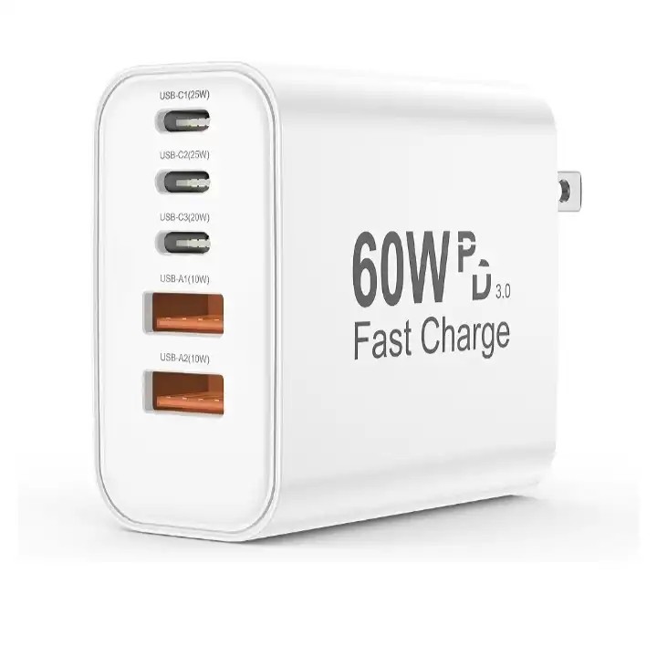 5-in-1 USB C Charger Block