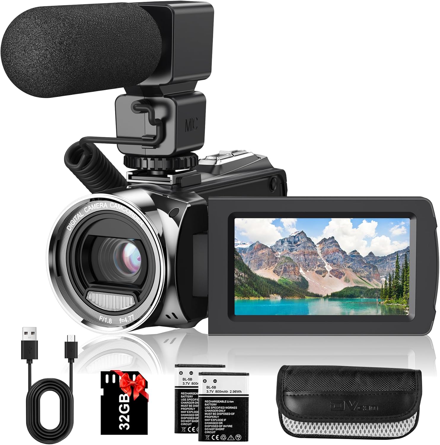 FHD 1080P Video Camera Camcorder