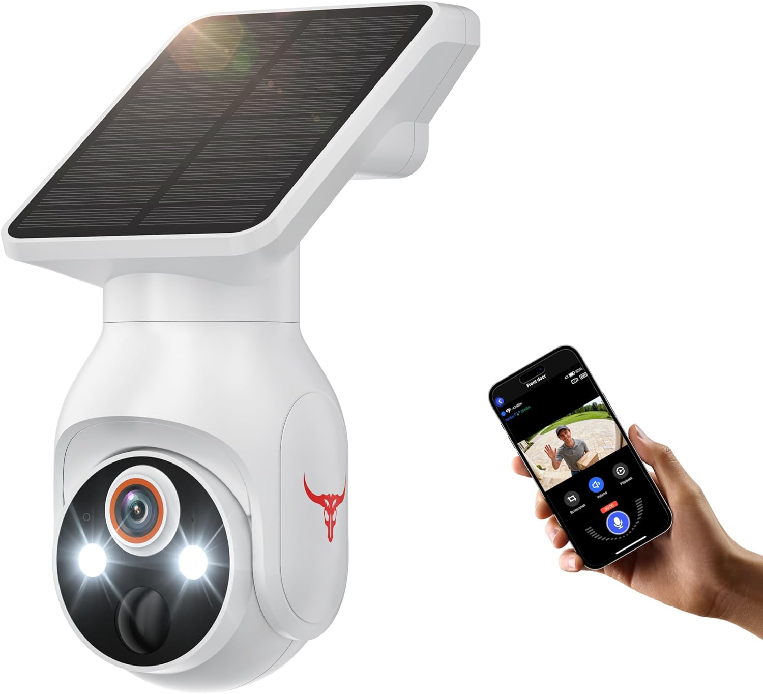 Solar Security Camera Wireless Outdoor