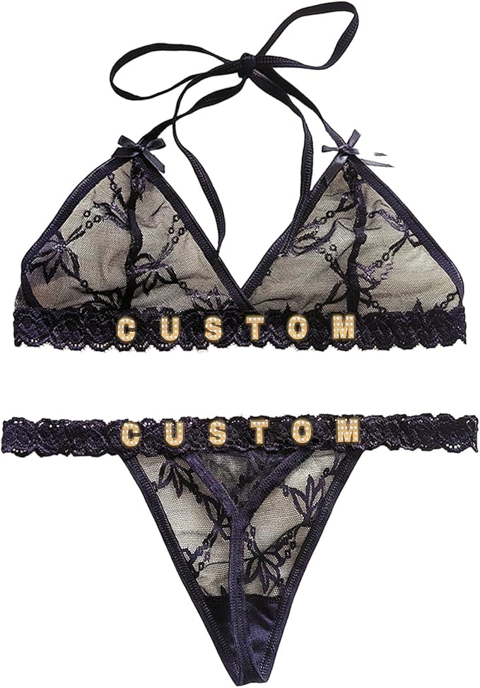 Personalized Thongs with Names