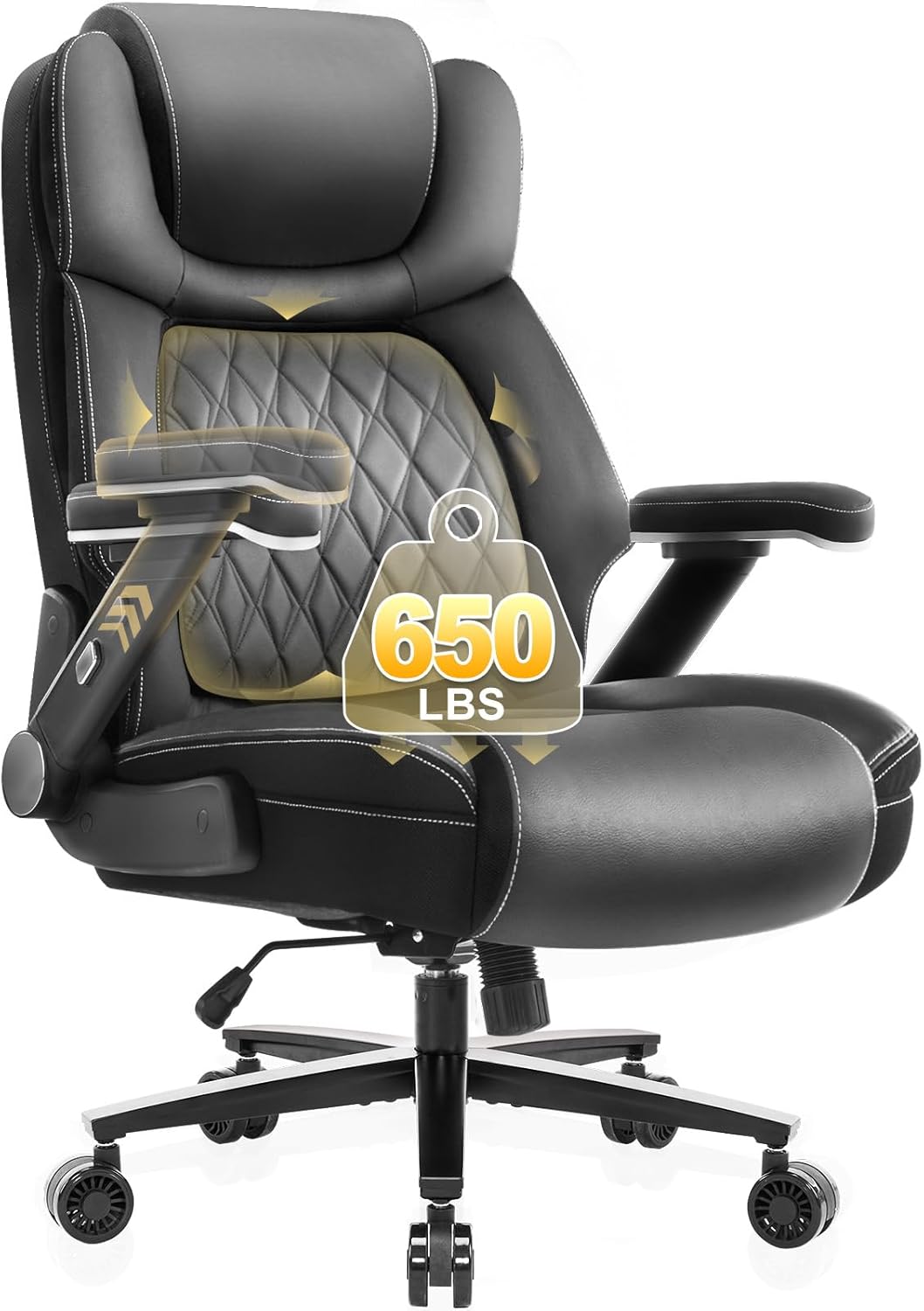 Big and Tall Office Chair 650lbs Capacity