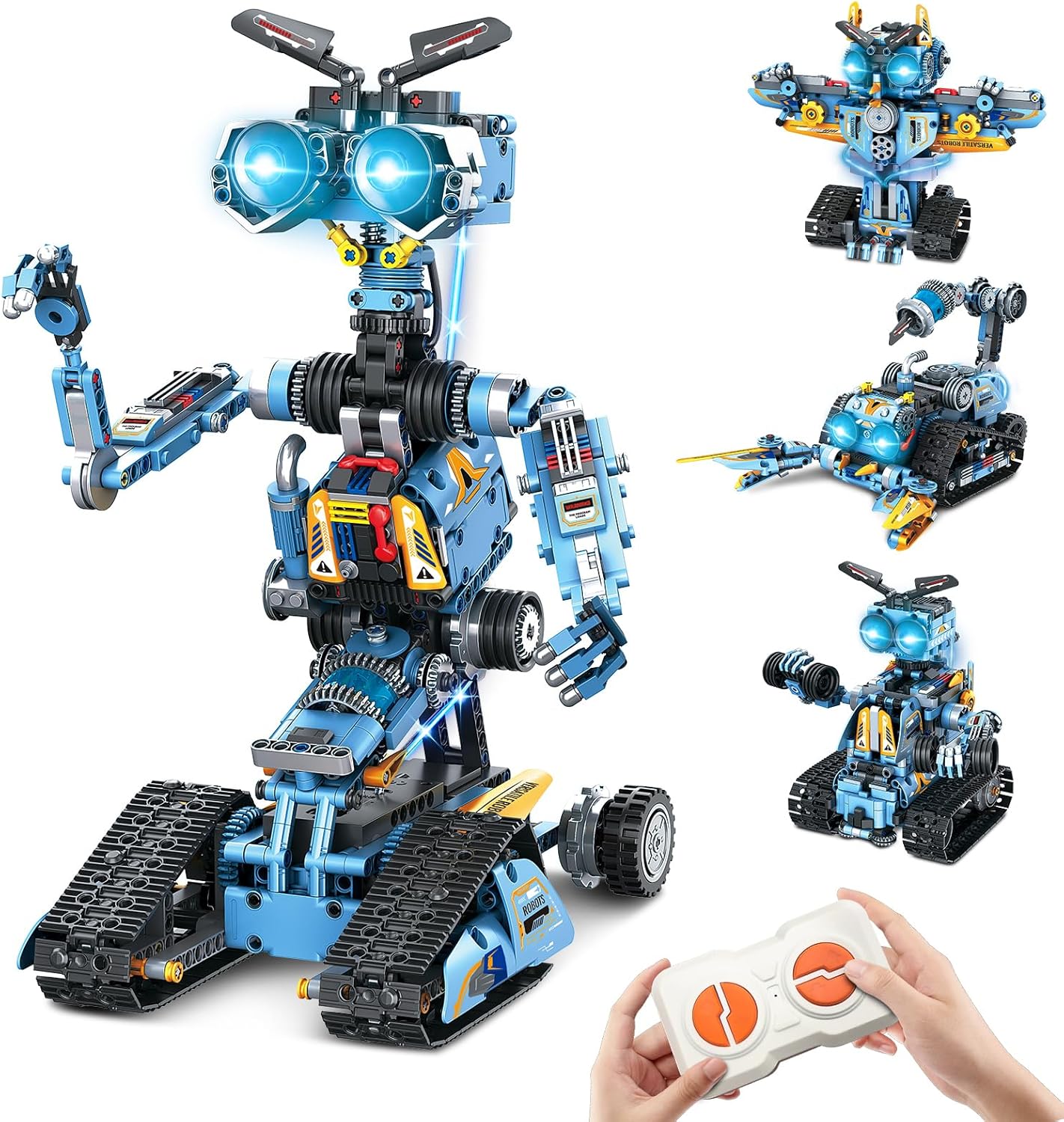 OKKIDY 4-in-1 Robot Building Toys for Kids