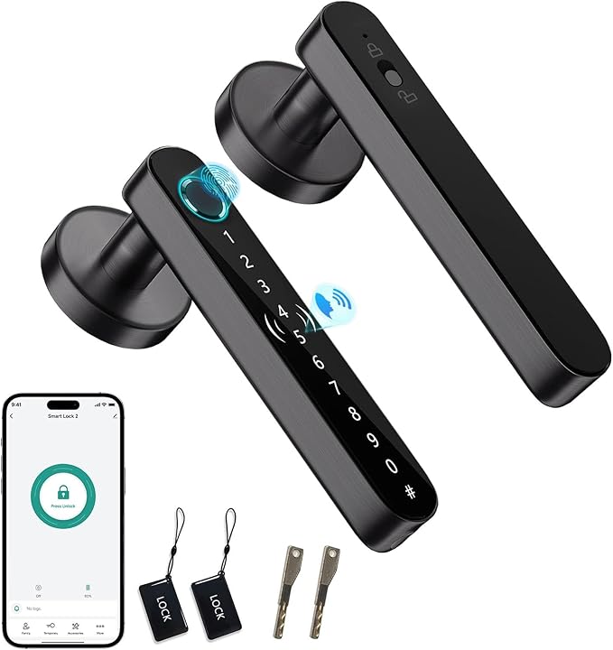 Smart Fingerprint Door Lock with Voice Guidance