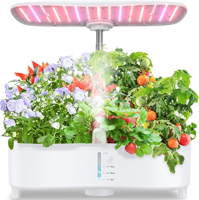 Hydroponics System Misting 15 Pods 48W 5L