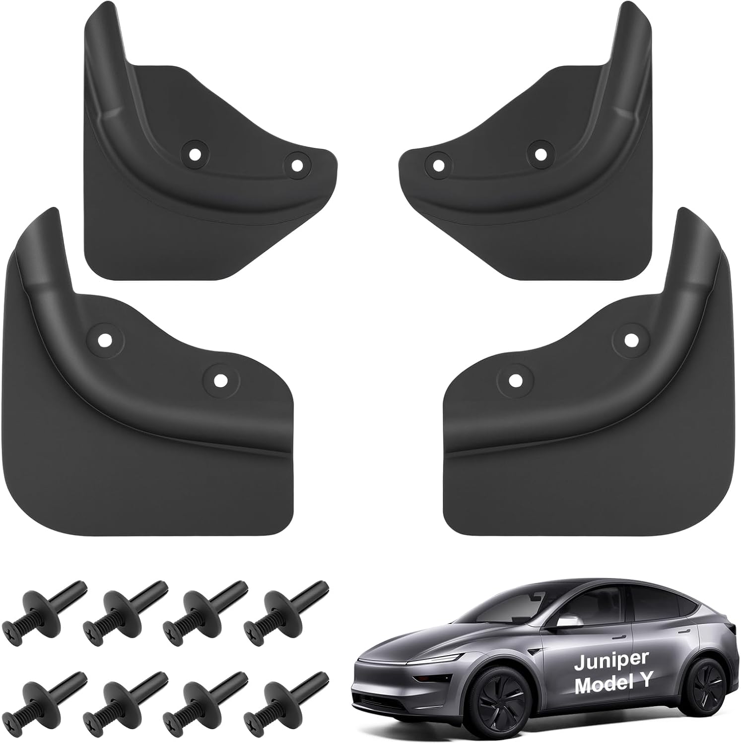 2025 Tesla Model Y Juniper Mud Flaps