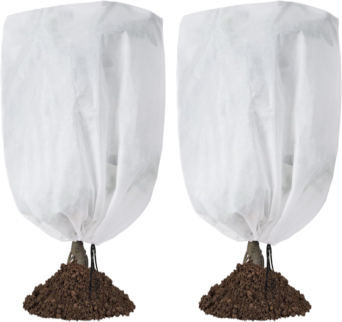 2-Pack Plant Covers Freeze Protection 48″x72″