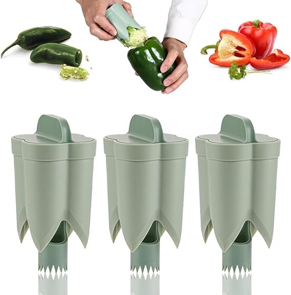 2-in-1 Pepper Corer and Seed Remover Tool
