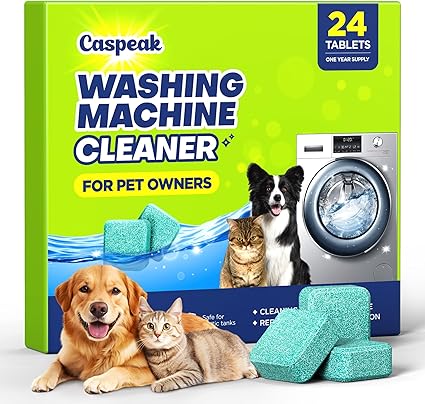 Washing Machine Cleaner Tablets Odor Pet Fur