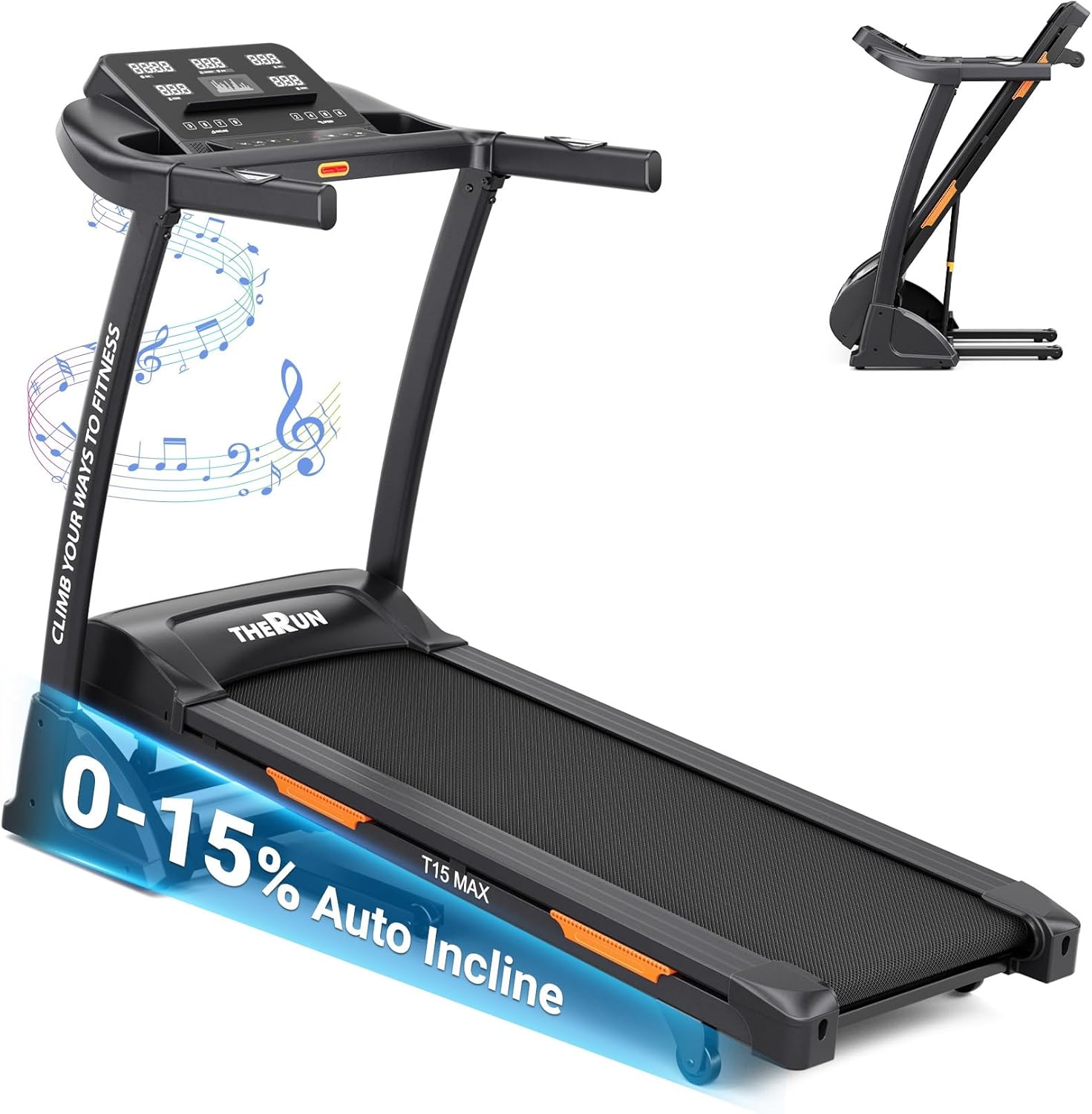 THERUN Incline Treadmill