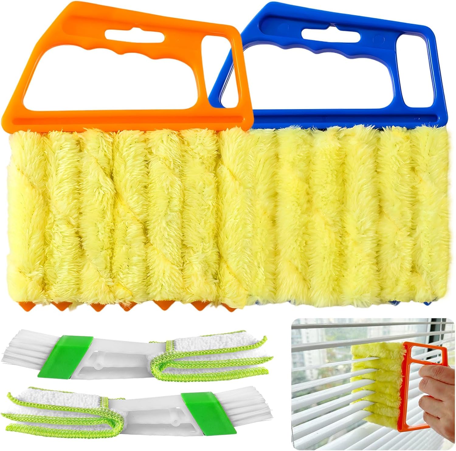 4Pcs Blind Cleaner Duster Set
