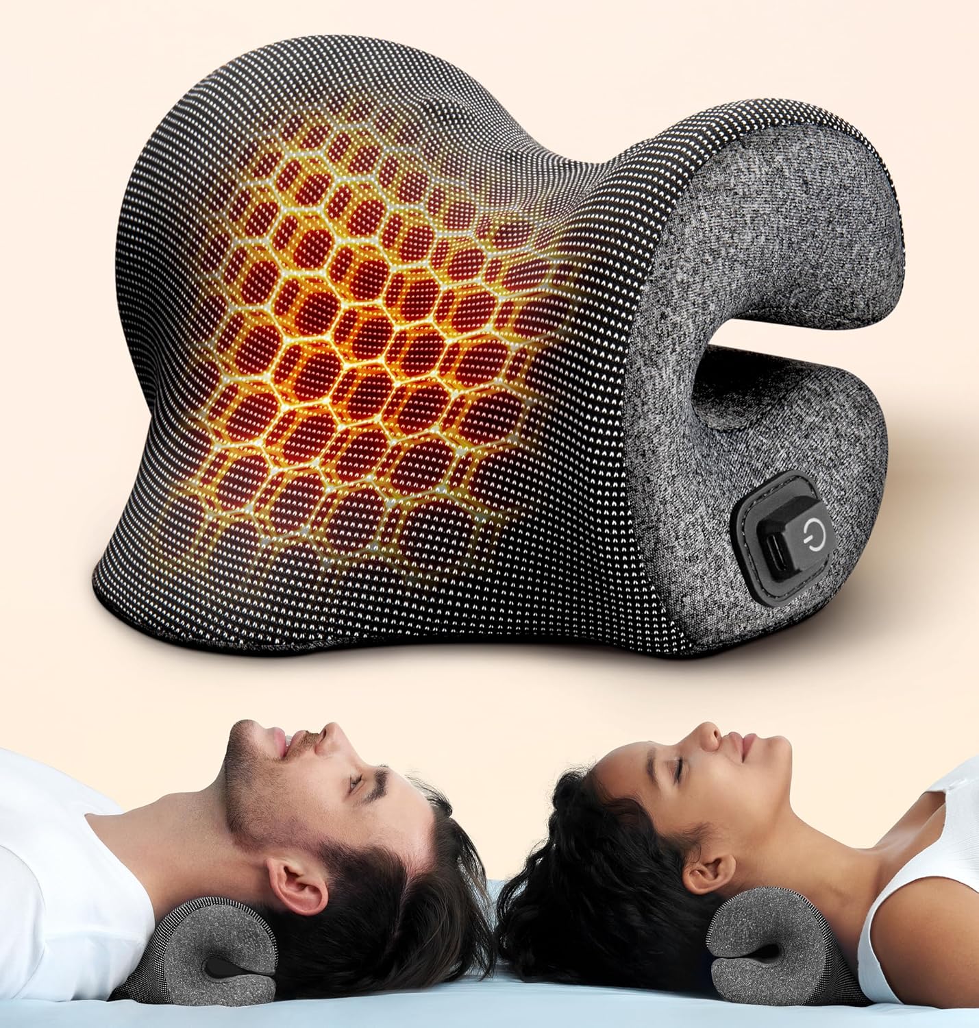 Heated Neck Stretcher for Pain Relief