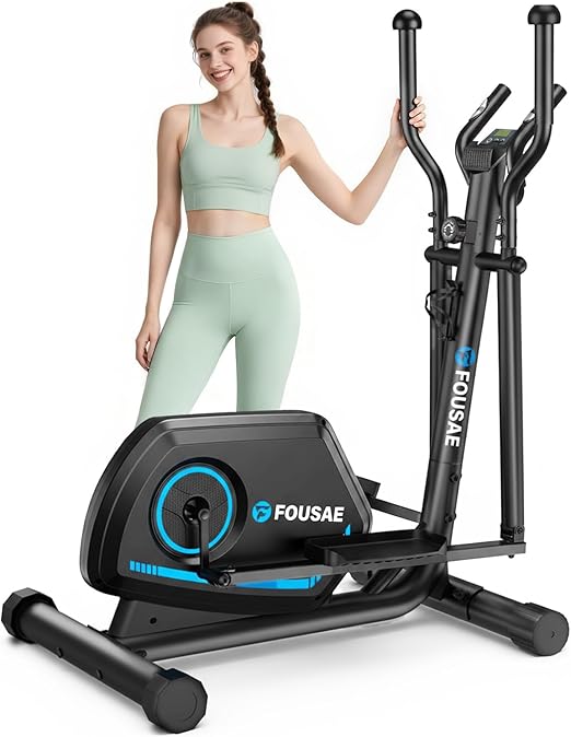 FOUSAE 16-Level Magnetic Resistance Elliptical Machine for Home
