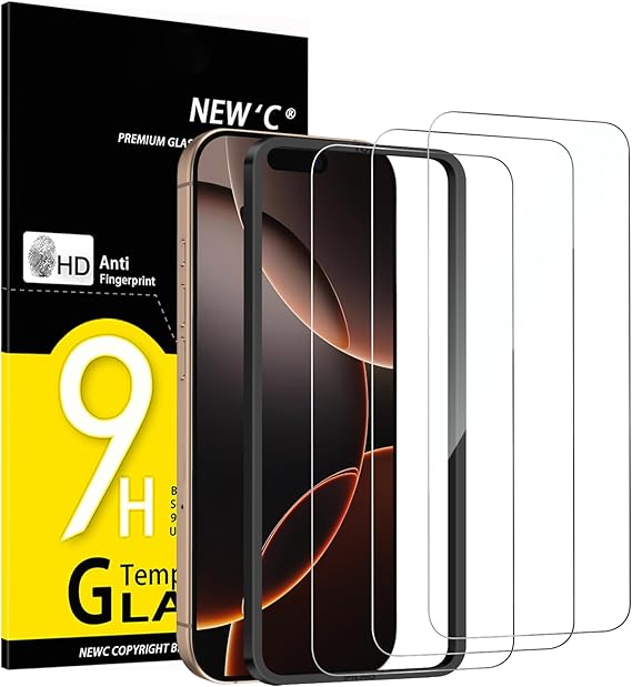Screen Protector iPhone 17 16 Pro Tempered Glass